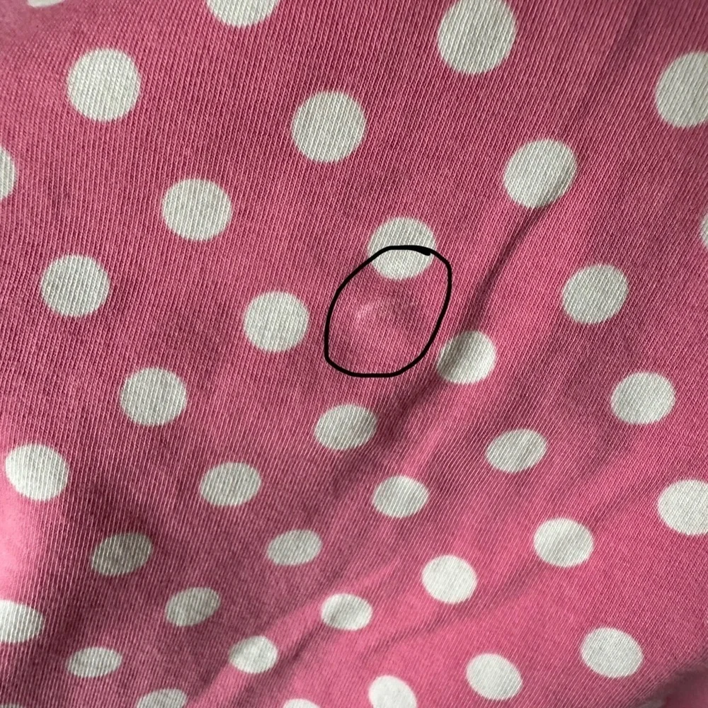 Matilda Jane Make Believe Collecting Leaves Lap Dress Size 6 Pink Polka Dot